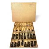 32-Piece German Carved Wooden Chess Set