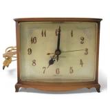 MCM General Electric Faux Wood Grain Clock