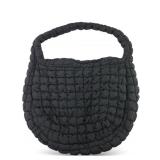 Cos Black Quilted Shoulder Bag