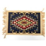 Southwestern Style Mini Geometric Woven Textile