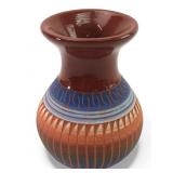 Handmade Signed Miniature Pottery Vase