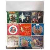 9 Christmas Vinyl Records