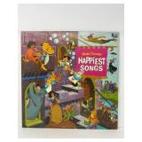 Walt Disneyï¿½s Happiest Songs Vinyl Record