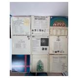 9 Christmas Vinyl Records