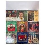 9 Christmas Vinyl Records Collection