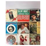 9 Christmas Themed Vinyl Records
