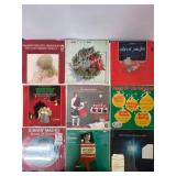 9 Christmas Vinyl Records Various Artists