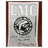 LMC Liquid Motor Commission Poster 18ï¿½12ï¿½ï¿½