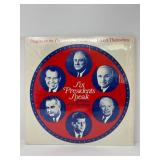 Six Presidents Speak Vinyl Record