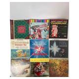 9 Christmas Vinyl Records