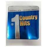 #1 Country Hits 3-CD Set With Tin Case