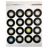 16 Vintage 45 RPM Vinyl Records