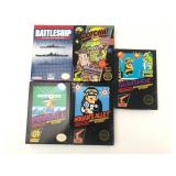 5 NES Games With Boxes & Manuals
