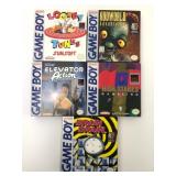5 Game Boy Games With Boxes & Manuals