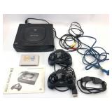 Sega Saturn Console With Controllers & Extras
