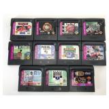 Sega Game Gear Sports Games Lot Of 11