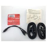 Radio Shack Y-Adapter & Hook Up Cables