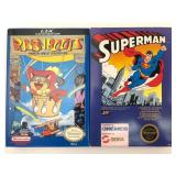 Superman & Pussnboots NES Games