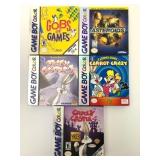 5 Game Boy Color Games W/Boxes & Inserts