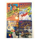 4 NES Games Donkey Kong Classics & More