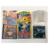 TurboGrafx Game Manuals & Hu Card Sleeves