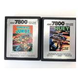 Donkey Kong Jr & Super Huey Atari 7800