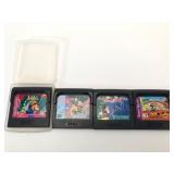 4 Mickey Mouse Sega Game Gear Games