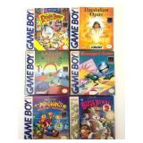 6 Nintendo Gameboy Games W/ Boxes
