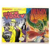 Dick Tracy & Dragon Warrior NES Games