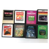 8 Atari 2600 Games By Atari, Activision & Imagic