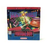 Galactic Pinball Nintendo Virtual Boy
