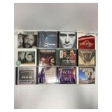 12 Music CDs Ft. Eric Clapton, Righteous Brothers