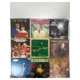 9 Christmas Vinyl Records Various Artists