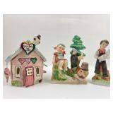 Blue Sky Ice Cream House & Figurines