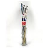 Boye Knitting Needles & Glass Bottle