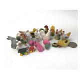 Miniature Ceramic Animals & Easter Figures