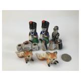 Miniature Ceramic Figurines Made In Japan