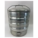 Locking Camping Mess Kit With Missing Handle