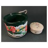 Rival Potpourri Crock & Russ Floral Dish