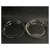 Pyrex Glass Pie Plates Set Of 2