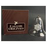 Gallery Originals Crystal Bell Ornament