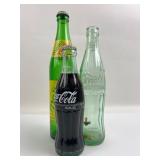 Coca-Cola & Mello Yello Glass Bottles