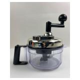 Chrome & Plastic Manual Food Chopper