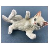 Vintage Lefton Ceramic Persian Kitten Figurine