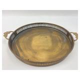 Brass Tray Made In India With Handles