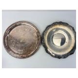 Eloquence Lunt Silverplate Serving Trays