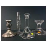 Glass & Metal Candle Holders