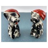 Vintage Anthropomorphic Scotties S&P Shakers
