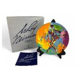 1974 Leroy Neiman Harlequin Plate Signed & Numbere