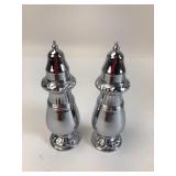 Chrome Salt & Pepper Shakers